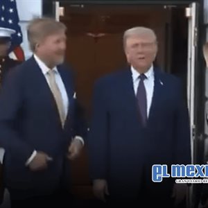 Reyes de Pa&iacute;ses Bajos evitan posar con Melania Trump