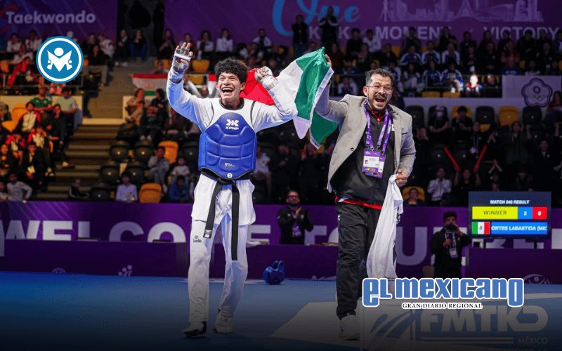 M&eacute;xico brilla en Mundial Juvenil de Taekwondo con oro y plata