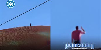 Hombre escala la Sphere de Las Vegas y desata operativo