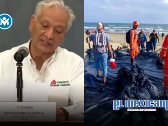 Destituyen a tres funcionarios de Pemex por derrame en el Golfo