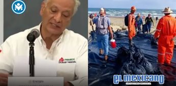 Destituyen a tres funcionarios de Pemex por derrame en el Golfo