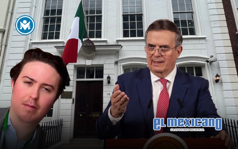 Ebrard admite que su hijo vivi&oacute; en embajada de M&eacute;xico en Londres y niega abuso de poder