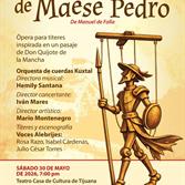 &Oacute;pera de Tijuana y Secretar&iacute;a de Cultura presenta El Retablo de Maese Pedro