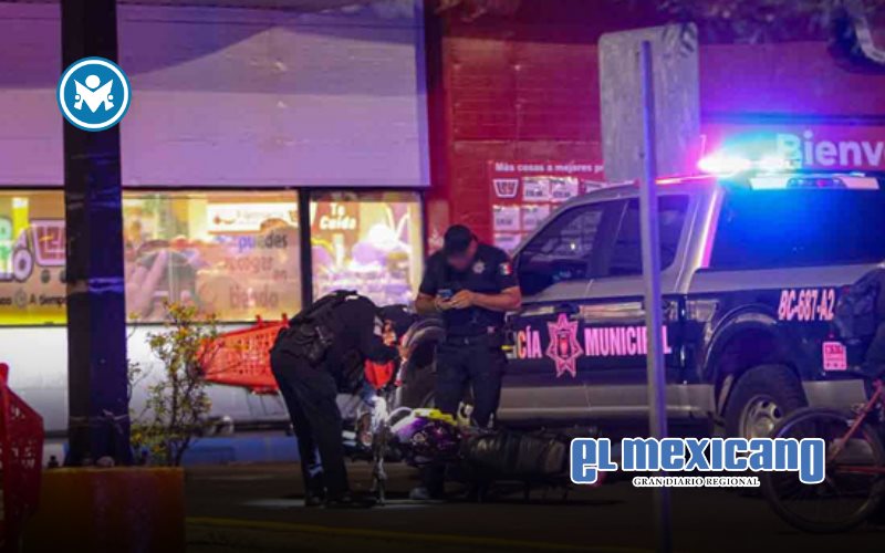 Asaltante se hiere al escapar tras robo en tienda Ley