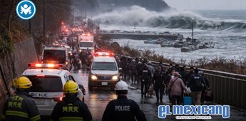 Terremoto de hasta 7.7 sacude el noreste de Jap&oacute;n y activa alerta de tsunami con evacuaciones masivas