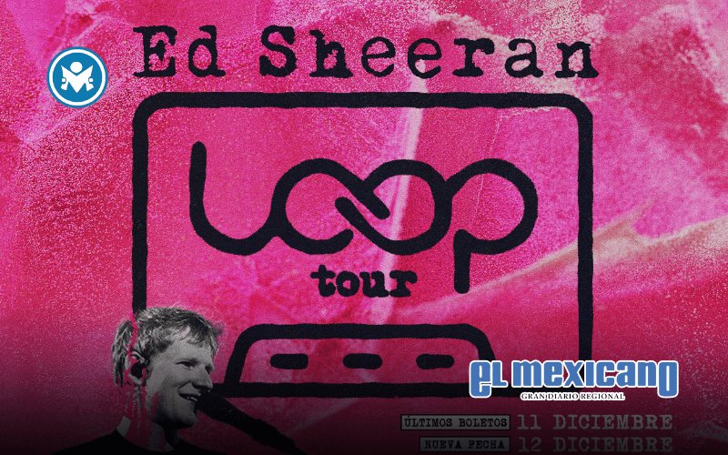 Ed Sheeran suma nueva fecha en CDMX ante la alta demanda del p&uacute;blico mexicano