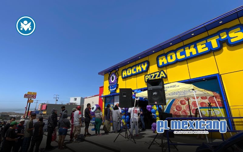 Expande Rocky Rocket&acute;s Pizza su presencia con nueva sucursal en Natura