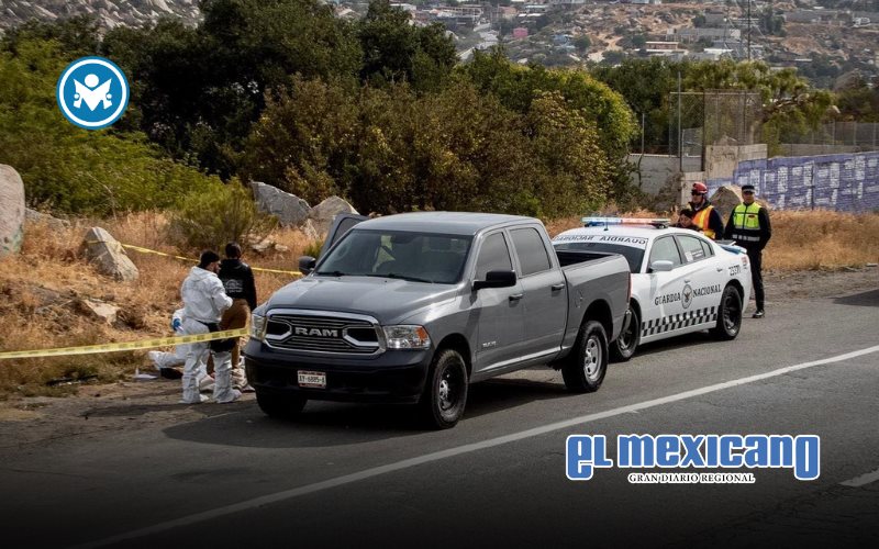 Localizan a hombre sin vida con huellas de violencia en carretera Tijuana–Mexicali