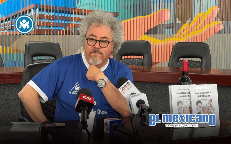Dr. Homero Fuentes presenta libro que une futbol y vino para promover vida saludable