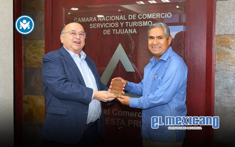 Olivaldo Paz sostiene reuni&oacute;n con Laureano Carrillo, secretario de Seguridad Ciudadana Estatal