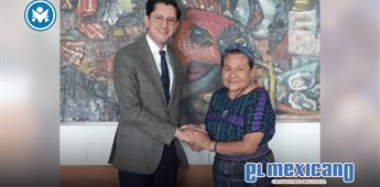 SRE nombra a Rigoberta Mench&uacute; consejera en derechos ind&iacute;genas
