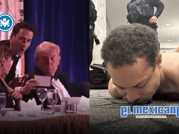 Evac&uacute;an a Donald Trump tras tiroteo en cena de corresponsales en Hilton