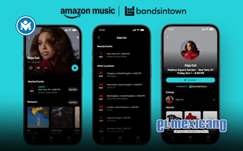 Amazon Music y Bandsintown se unen para llevar fans del streaming a conciertos en vivo