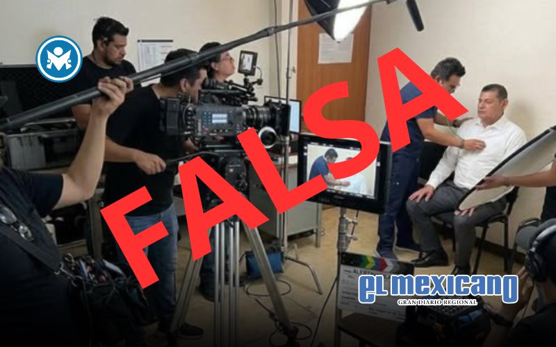 Difunden imagen falsa de Alejandro Armenta y desatan pol&eacute;mica