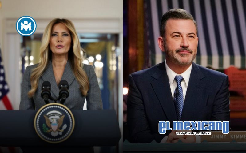 Melania Trump pide cancelar show de Jimmy Kimmel