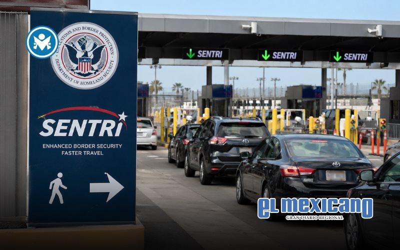 CBP anuncia disponibilidad de citas para SENTRI en Otay Mesa y Calexico