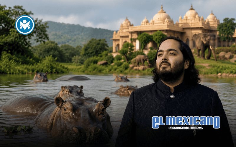 Magnate indio ofrece salvar 80 hipop&oacute;tamos colombianos con traslado a India