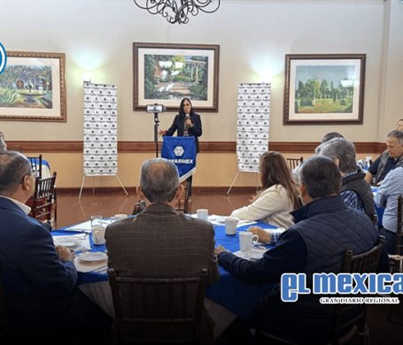 Deben ser empresarios contrapeso del gobierno: Adela Navarro en Coparmex