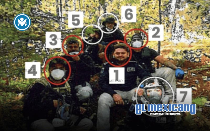 Portaban armas y uniforme de la Fiscalía: revelan imagen de agentes de la CIA fallecidos en Chihuahua