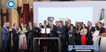 Sheinbaum firma acuerdo hist&oacute;rico para impulsar la industria sider&uacute;rgica nacional