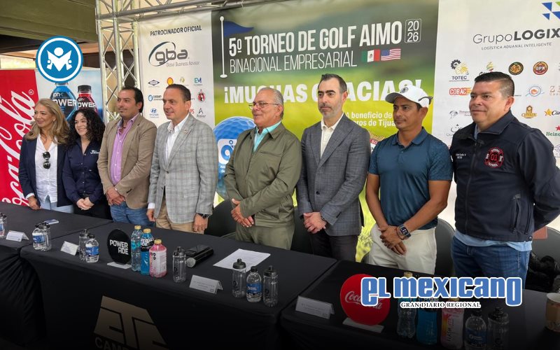 Alistan el "5to. Torneo de Golf AIMO 2026" a beneficio de Bomberos de Tijuana