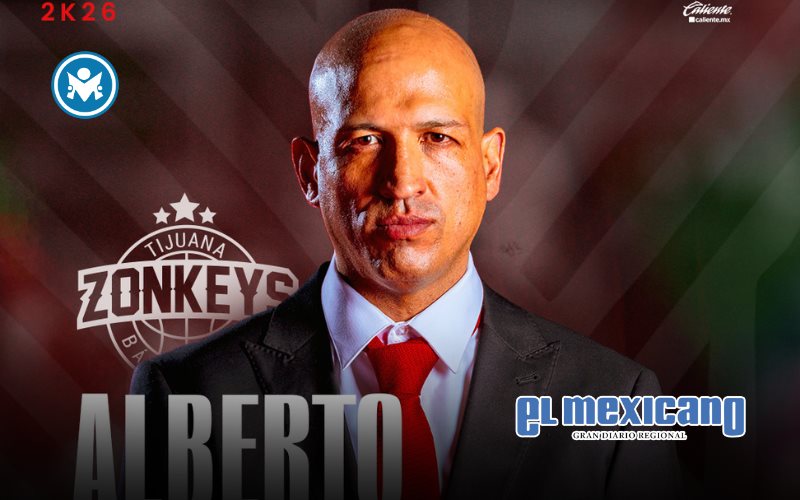Alberto Camacho, nuevo director deportivo de Tijuana Zonkeys