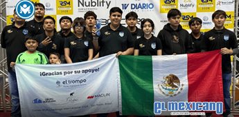 Triunfan estudiantes tijuanenses en torneo internacional de rob&oacute;tica en Brasil