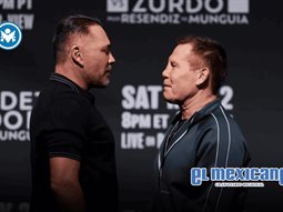 Julio C&eacute;sar Ch&aacute;vez y &Oacute;scar De La Hoya se reencuentran en Las Vegas a m&aacute;s de 27 a&ntilde;os de su hist&oacute;rica rivalidad