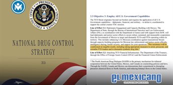 EU coloca a M&eacute;xico en el centro de su estrategia antidrogas y condiciona cooperaci&oacute;n a resultados contra c&aacute;rteles