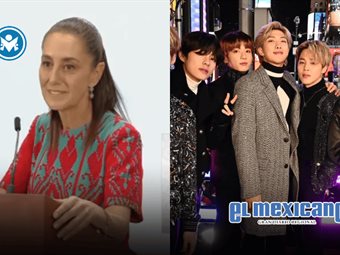 BTS visitar&aacute; Palacio Nacional antes de conciertos en CDMX
