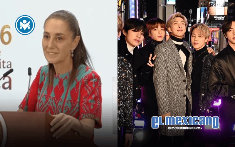 BTS visitar&aacute; Palacio Nacional antes de conciertos en CDMX