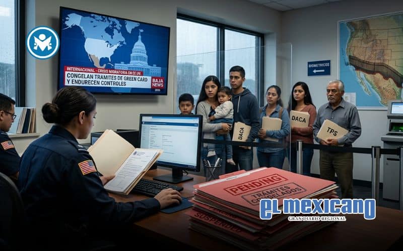 Suspenden tr&aacute;mites de Green Card y endurecen vigilancia fronteriza