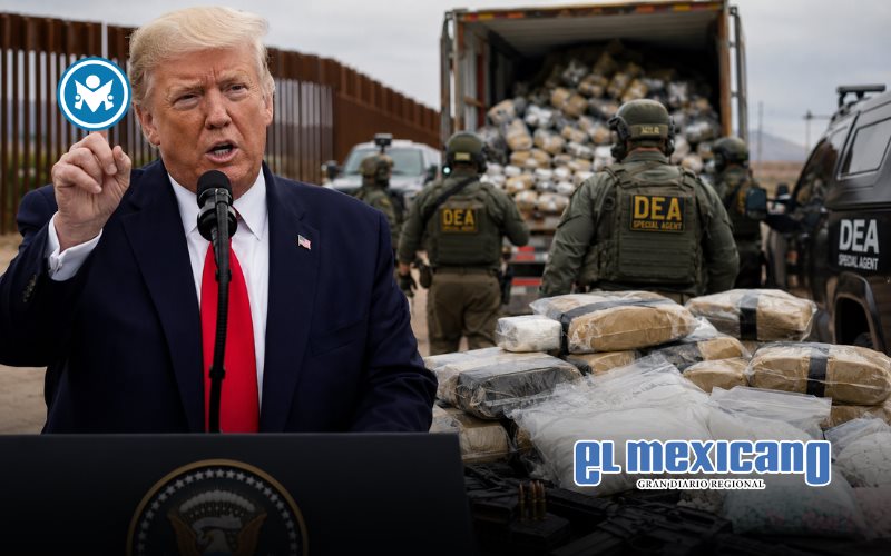 Si México no hace su trabajo contra las drogas, nosotros lo haremos, advierte Trump