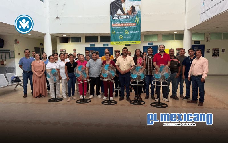 IMSS Bienestar en Tuzantla entrega ventiladores de aspas en lugar de equipo médico y desata críticas