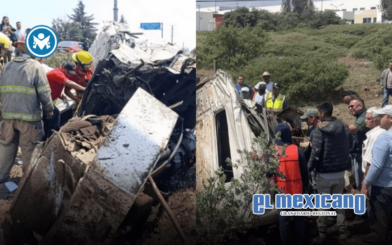 Tr&aacute;iler sin frenos provoca choque m&uacute;ltiple en la M&eacute;xico-Tuxpan