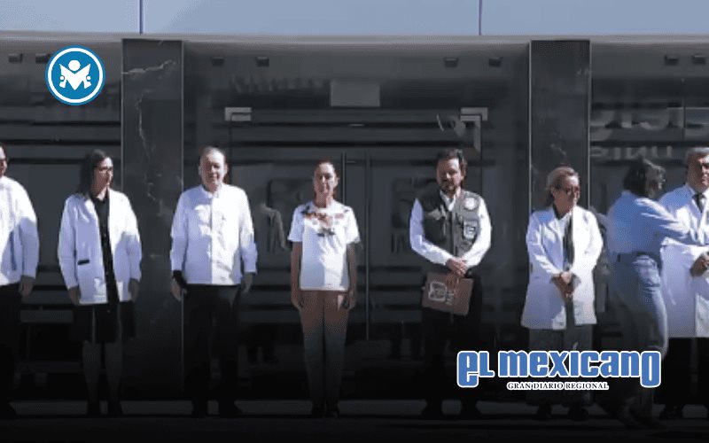 Claudia Sheinbaum inaugura Hospital General del IMSS en Sonora