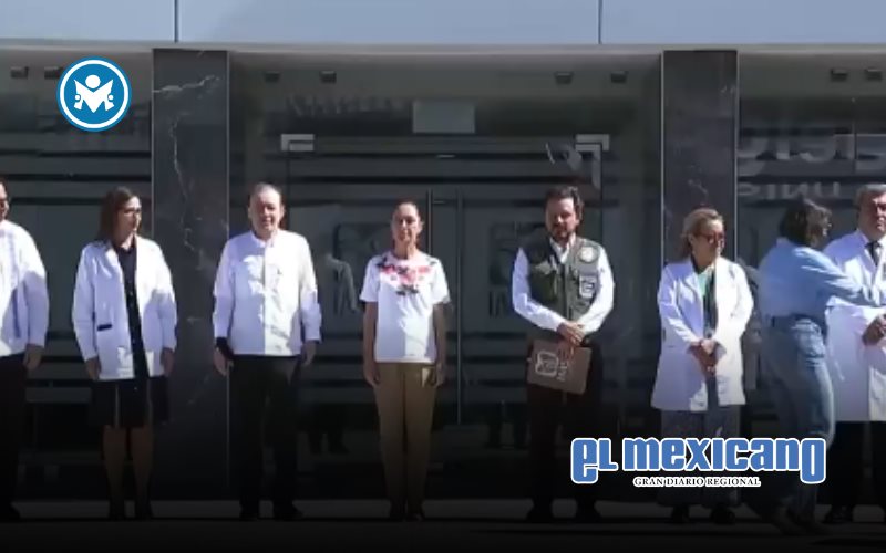 Claudia Sheinbaum inaugura Hospital General del IMSS en Sonora