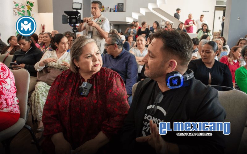 Acude Eva Moreno a encuentro con la comunidad terap&eacute;utica Somos Voces Vivas
