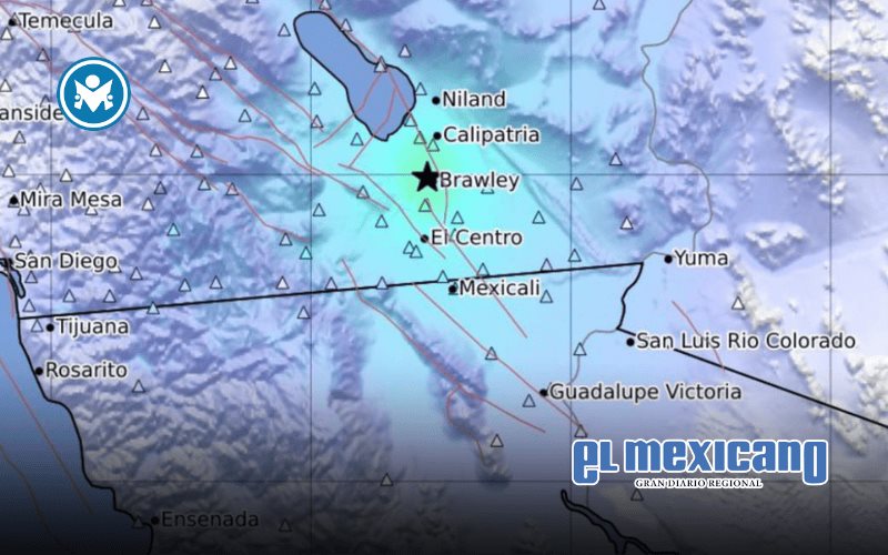 Sismo de magnitud 4.3 en California activa monitoreo en Mexicali y Tijuana