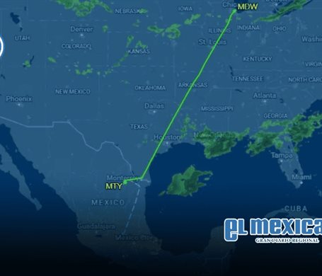 Pasajera muere en pleno vuelo y avi&oacute;n aterriza de emergencia en Monterrey