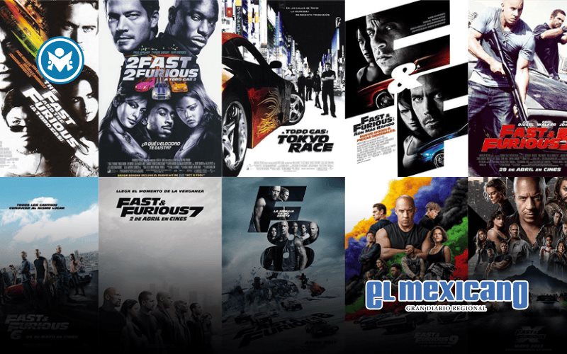 Marat&oacute;n de R&aacute;pidos y Furiosos en exclusiva por Universal+