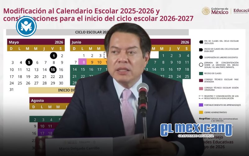 La escuela no es un resguardo infantil: Mario Delgado defiende adelantar vacaciones La escuela no es un resguardo infantil: Mario Delgado defiende adelantar vacaciones