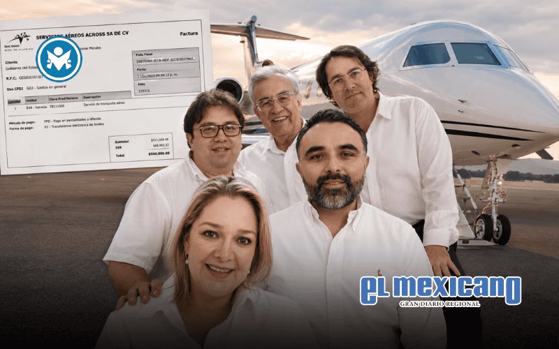 Familiares de Rocha Moya y su secretario de Finanzas, se&ntilde;alados por presuntos vuelos en jets privados