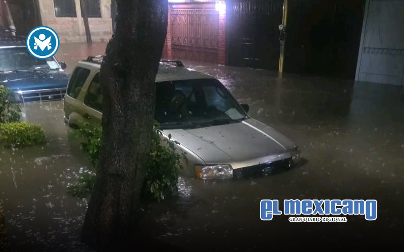 Lluvias desatan caos en CDMX: inundaciones, autos varados y vialidades colapsadas