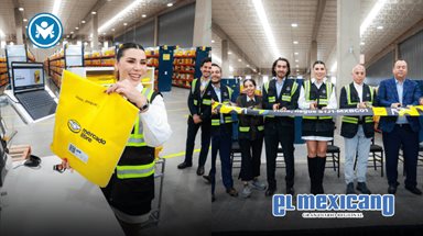 Inauguran centro de distribuci&oacute;n de Mercado Libre en Tijuana
