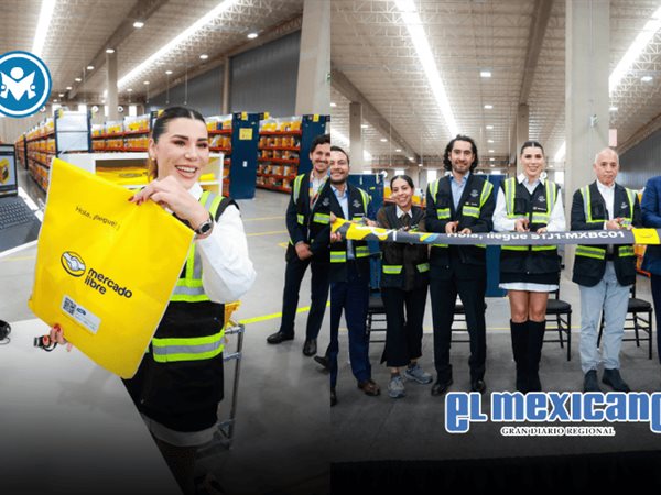 Inauguran centro de distribuci&oacute;n de Mercado Libre en Tijuana
