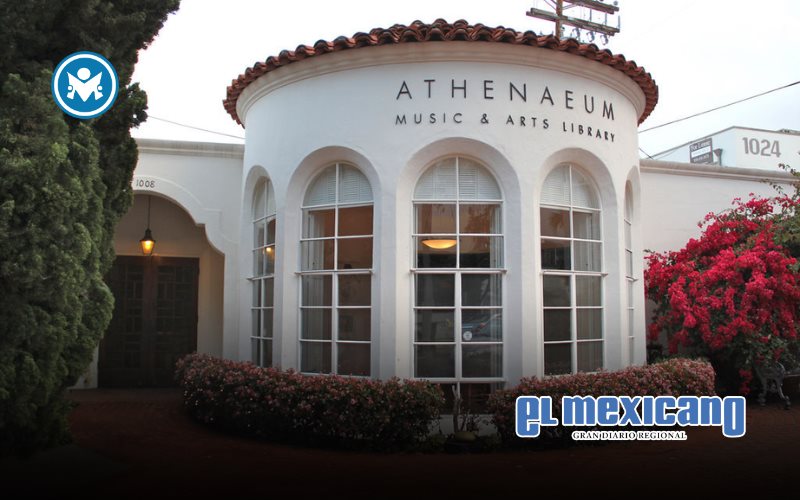 Ejemplares de libros a un d&oacute;lar en el Athenaeum Music & Arts Library en La Jolla