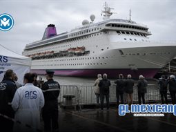 Muere pasajero y confinan a m&aacute;s de 1,700 personas en crucero por brote gastrointestinal en Francia