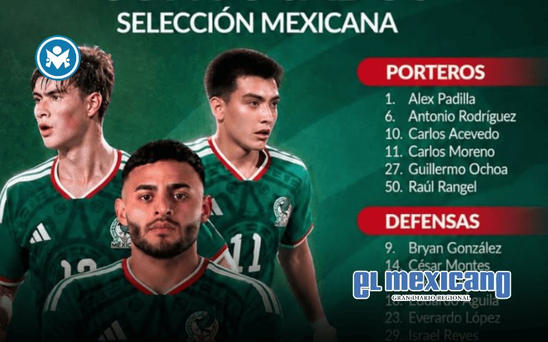 Aguirre presenta prelista del Tri: 55 jugadores en la ruta al Mundial 2026