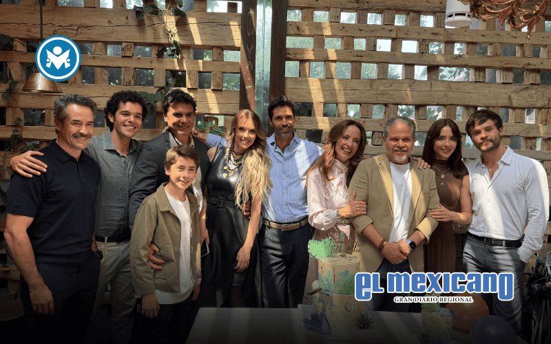 Celebran cumplea&ntilde;os de Marisol del Olmo en grabaciones de "El Renacer de Luna"
